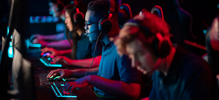 People gaming