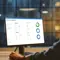 Worker using policy controls through RTX Cloud Services for wireless headset