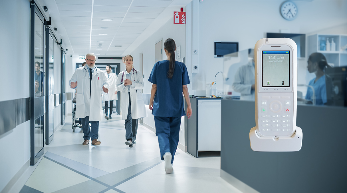 Empowering communication in Healthcare with RTX8633 Handset